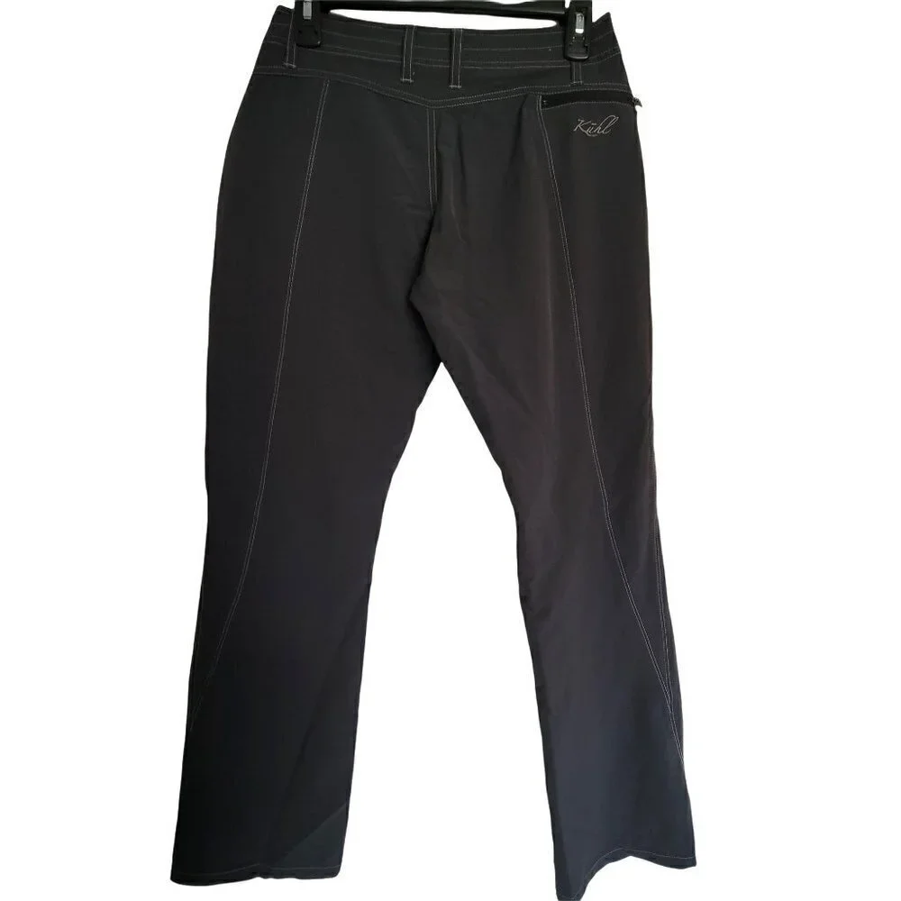 Kuhl Mountain Culture Gray Outdoor Active Hiking Long Track Cargo Style Pants 2